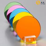 ISO9001 Orange 6.5mm Acrylic Mirror Sheet