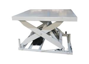 Quality 1 Ton 3m Industrial Hydraulic Electric Lift Table For Warehouse wholesale