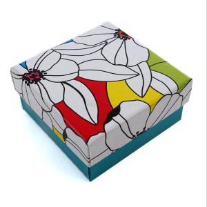 Quality Wholesale custom logo recyclable factory price Colorful cardboard gift box with lid wholesale