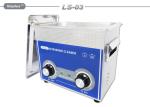 Limplus Benchtop Ultrasonic Cleaner 3liter Sonic Denture Dental Cleaner 120W