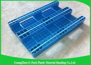 Quality Single Faced Plastic Euro Pallets 100% Virgin HDPE Ventilated For Warehouse wholesale