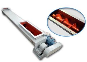 Quality Sawdust Auger Conveyor , Chip Auger Conveyor High Sealing Performance wholesale