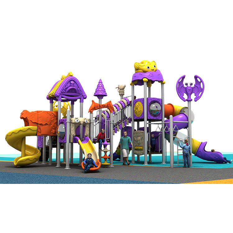 Customized Outdoor Entertainment Playground Slide For Kids Play Plastic For Disabled