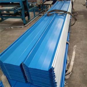 Quality metal building materials blue roof sheets 500-760-0.426mm for prefabricated house wholesale