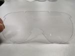 Impact Resistant Goggle Replacement Lenses Protective Goggle Parts PC Material