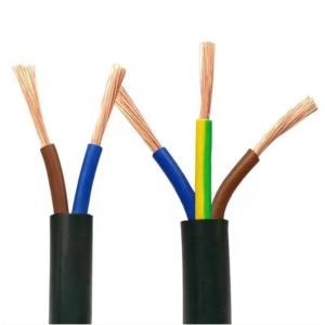 Quality PVC Insulated Copper Conductor RVV Cable for Lighting and Production Equipment 300/500V wholesale