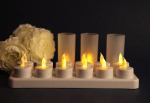 Quality LED Rechargeable candle light wholesale