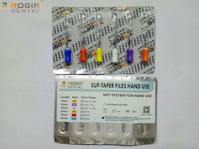 Protaper Dental Endo Files For Rool Canal Treaments , Endodontic Hand Files