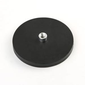 Quality Internal Thread Dia22mm N52 Rubber Coated Magnet wholesale