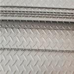 5083 Aluminum Checker Plate Sheet H111 Silver Color Embossed Cutting Size