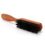 Custom LOGO Mens Grooming Kit 100% Natural Beech Wood Grade Beard Brush and Comb
