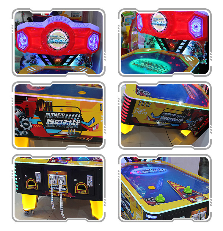 Two Players Coin Operated Air Hockey Game Table W1150*D1430*H1480MM