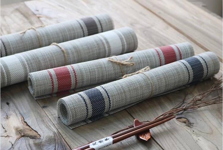 Waterproof Kitchen Table PVC Place Mat 45*30cm Table Placemats