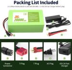 Full Capacity 36 Volt Lithium Ion Battery Pack 8AH 10AH 12AH 14AH