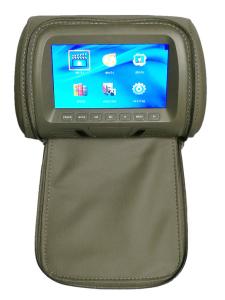 Quality USB Port Active Headrest DVD Player SD Slot Grey Color ABS Material Type wholesale