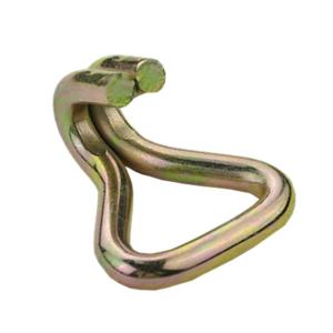 Quality Hot Sales Safety Cargo Lashing Webbing stainless steel J Swan hook for Tie Down wholesale