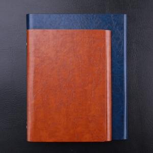 Quality Magnetic Metal Flap A5 Ring Binder Journal , Weekly Monthly Leather Business Binder wholesale