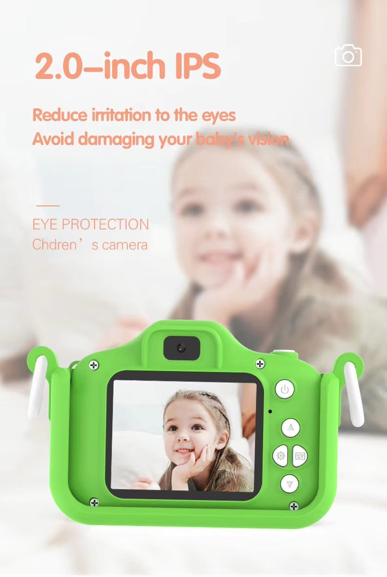 Mini Digital Camera X9S 1080P Video With Front And Rear Camera For Selfie Cartoon