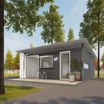 Galvanized Steel Bending Modern Design Prefabricated House for Shipping