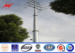 Quality S500MC Round / Conical Steel Utility Pole Anti - Corrosion France Standard wholesale