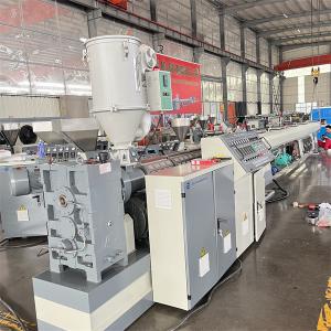 Quality Screw Barrel Plastic PVC Pipe Machine , Customized PVC Extruder Machine wholesale