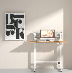 Office Furniture Pneumatic Standing Lifting Desk for Height Adjustment in