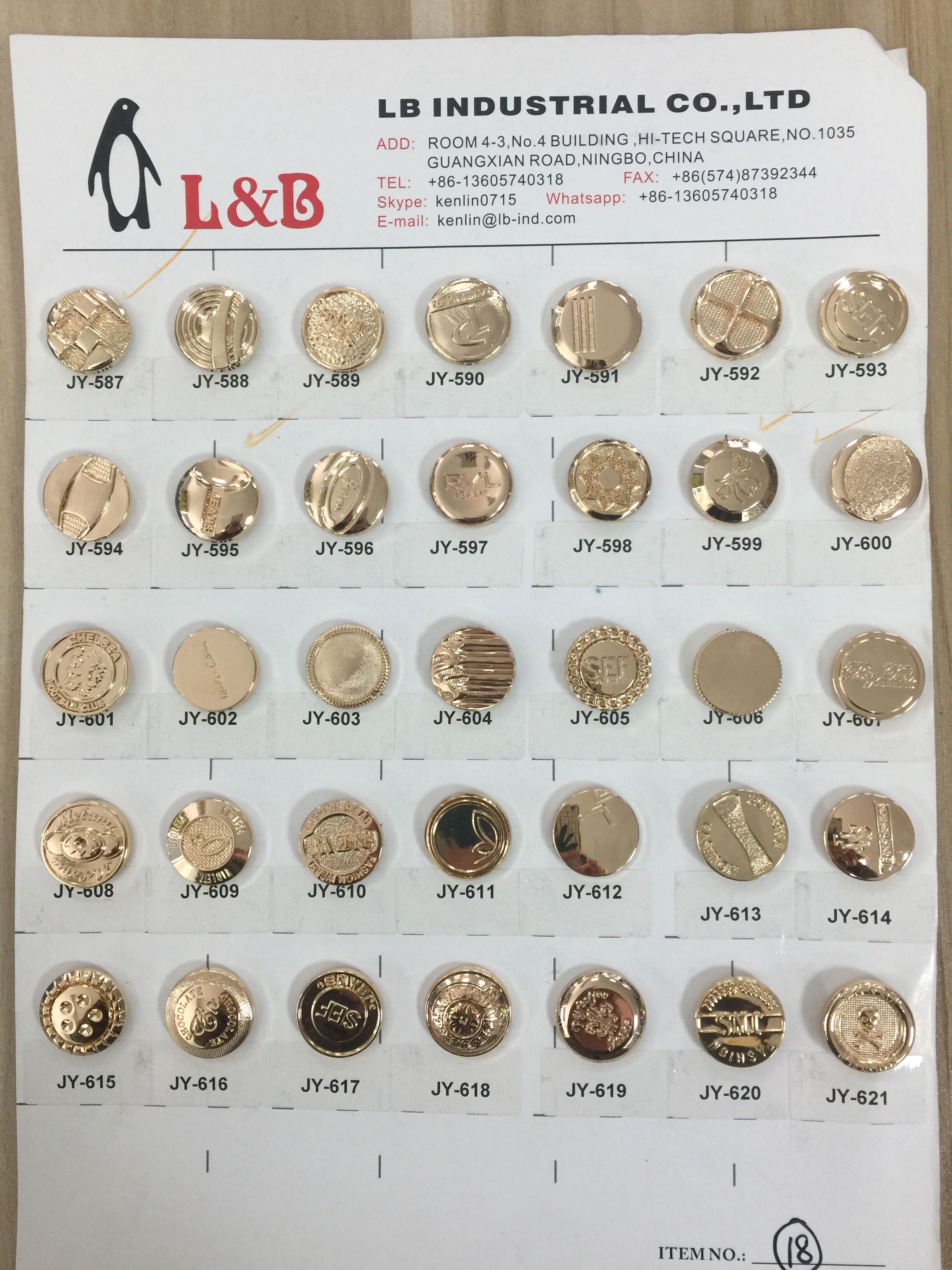 2021 Latest High Quality Zamak Alloy Denim Jeans Button Factory Made Metal Button