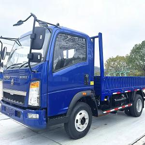 Quality Small Sinotruk Howo Dump Truck 3-4tons Lorry Cargo Truck Euro 3 Single Seat Rows wholesale