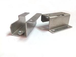 Quality Aluminium Alloy Progressive Die Stamping , Heat Sink Bending Metal Press Dies Riveting Two Screws wholesale