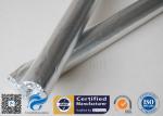 Fire Resistant Silver Coated Fabric Aluminium Foil Fibreglass Cloth 480gsm 0