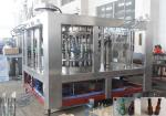 3 in 1 Glass Bottle Beer Washing Filling Sealing Machine , Bottle Beer Filling