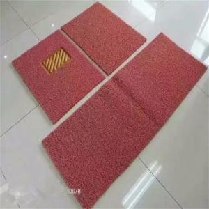 Quality Plain Coir Entrance Matting 3 Pieces Set Auto Foot Design Anti - Slip Feature wholesale