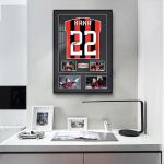 Living Room Home Hotel Office Customized Color Ronaldo Crystal 3 Football Jersey