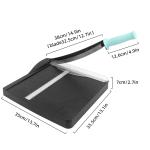 A4 Cutting Size Heavy Duty Guillotine Paper Cutter for Crafts Scrapbooking