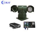RS485 Vehicle Mounted Military PTZ Camera 2.0MP 20x 25W