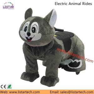 Quality Animal Rider Kiddie Plush Ride, Coin Operated Walking Animal Coin Operated Kiddie Rides wholesale