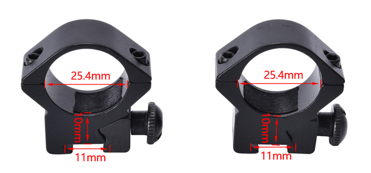 KD 3-9x40 R14 Outdoor Sports Scope with Caps Experience Clear and Accurate Vision