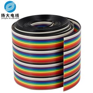 Quality Vw 1 Flame Test Reach Standard Flat Ribbon Cable Uniform Insulation Thickness wholesale