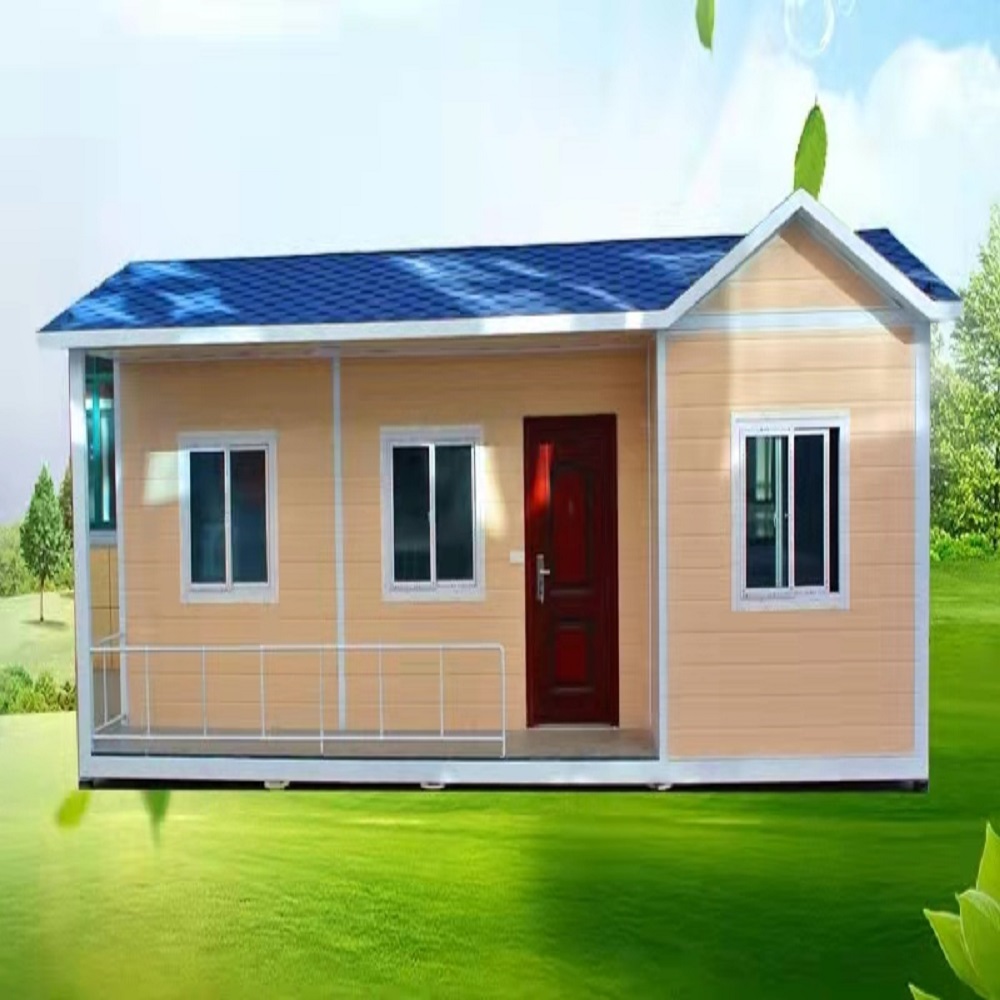 Expandable Tiny Prefab Home Garden House With PVC Sliding Window Expandable