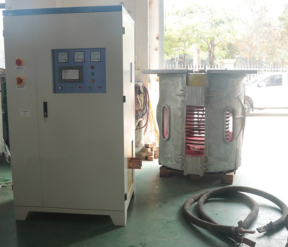 1T Digital Induction Melting Furnace 1650C Induction Furnace For Steel Melting