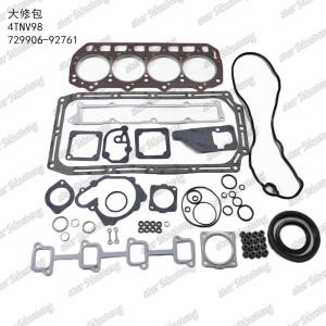 Quality Full Gasket Kit 4TNV98 Asbestos 729906-92761 wholesale