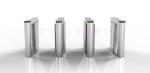 Anti Breakthrough Acrylic Wing Flap Barrier Turnstile