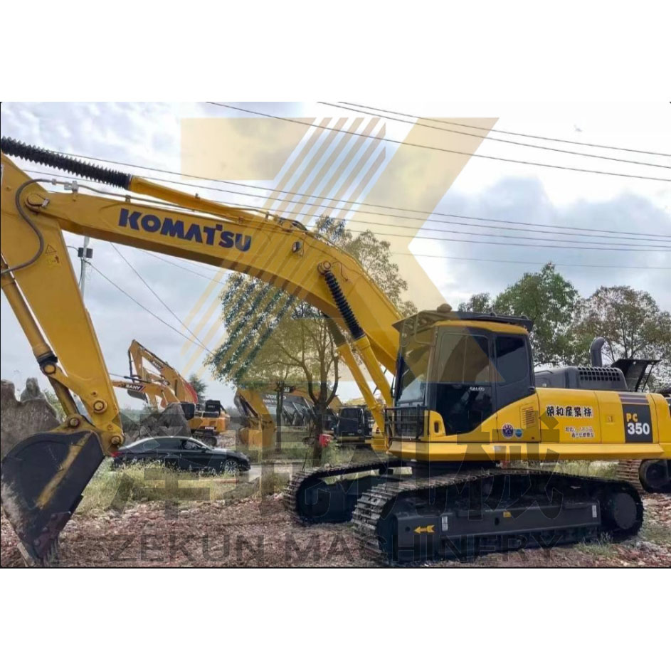 Used 35TON Komatsu PC350 Excavator PC350-7 1.4m3 Bucket In Shanghai