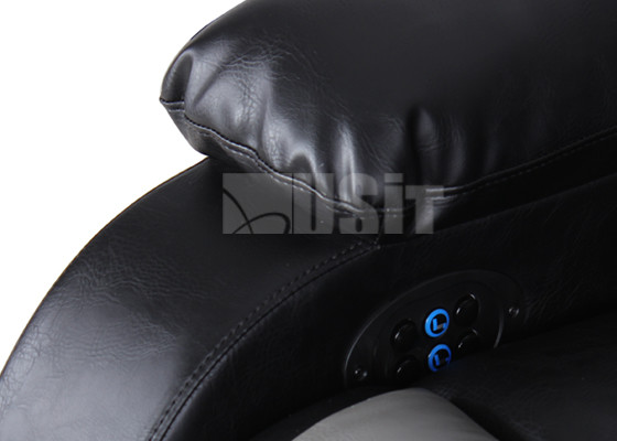 Power Lift Electric Recliner Sofa Ergonomic Design With Remote Control