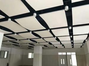 Quality Design Fireproof Spray Coating Fiberglass Ceiling Board for Concealed E Decoration wholesale