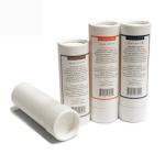Ultralight White Cardboard Tube Packaging , Biodegradable Round Paper Tube