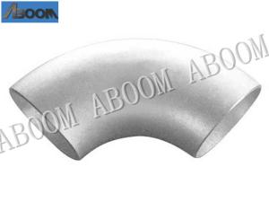 Quality Cold Super Duplex Pipe Fittings F53 / S32750 90 Degree Long Radius Elbow wholesale