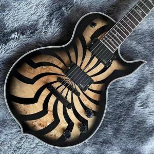 Quality Custom Wylde Odin Audio Grail Charcoal Burst Buzzsaw Electric Guitar Accept OEM wholesale