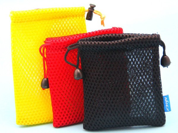 Drawstring Mesh Soft 10x15cm Mesh Laundry Bag