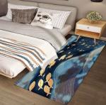 Noble Atmosphere Light Luxury Bedroom Floor Carpets Rectangle Shape